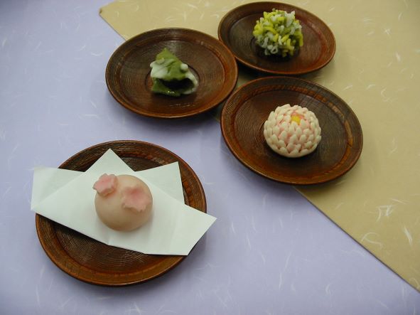 京の上生菓子　ねりきり細工体験京の上生菓子　ねりきり細工
