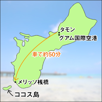 ココス島マップ