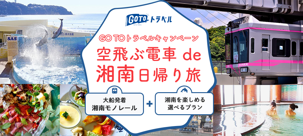 空飛ぶ電車de湘南日帰り旅