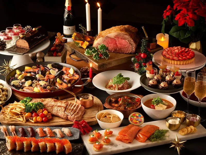 「パシフィック・テーブル」でビュッフー