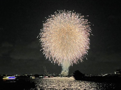 【8/2（土）開催】江戸川花火大会クルーズ／汐浜桟橋