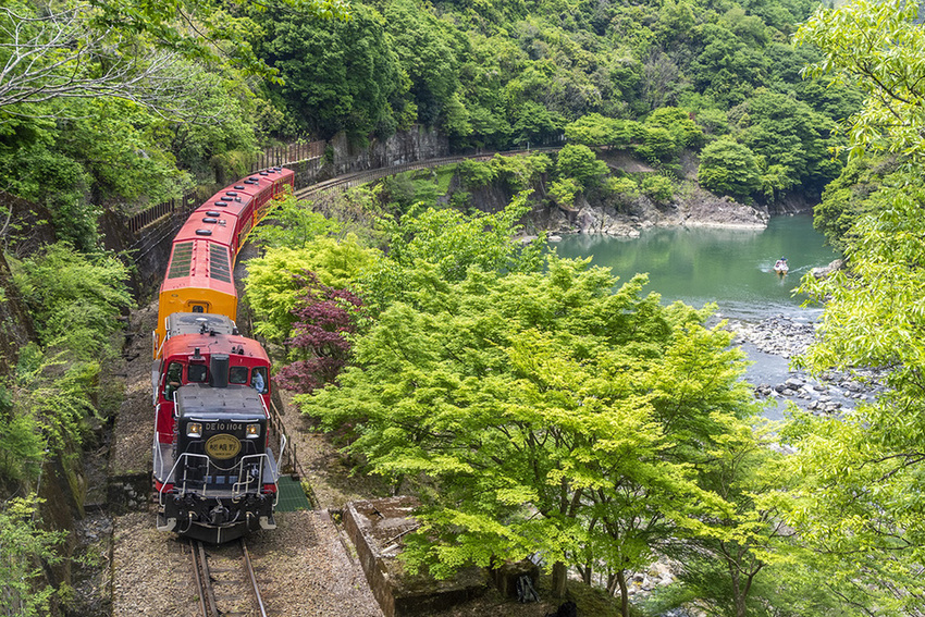  嵐山を遊び倒す！トロッコ列車＆保津川下り＆嵐山散策！嵐山の人気メニューを1日ですべて体験しよう♪