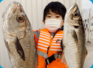 【大阪湾/釣り船】クログチ狙い1日便(エサ・氷別)