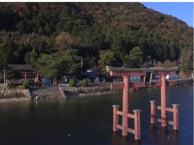 【白鬚神社参拝×電動サイクリング】ガイド同行で安心♪のんびり楽しくびわ湖沿いを走ろう!女子旅・友達とのお出かけにおすすめ♪