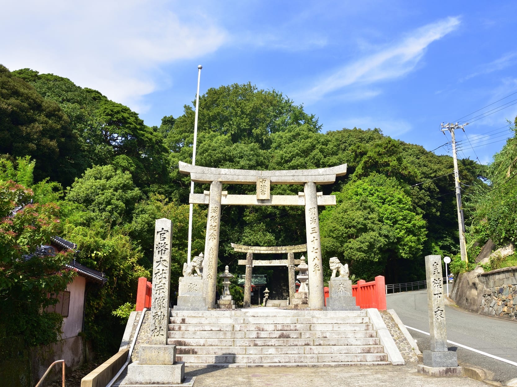 宗像大社を巡る旅　世界遺産宗像大社コース【8時間】貸切観光タクシープラン