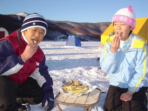 北海道 ワカサギ釣り 旅プラスワン