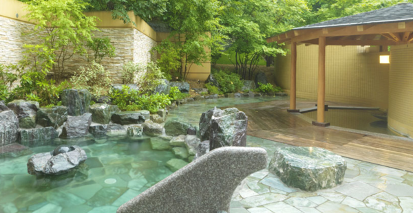 札幌の奥座敷・定山渓で約６０品ランチビュッフェと日帰り入浴 ～定山渓鶴雅リゾートスパ森の謌～