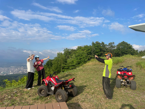 【札幌】＼サッポロテイネスキー場／雄大な山々と自然の中で「四輪バギー体験」