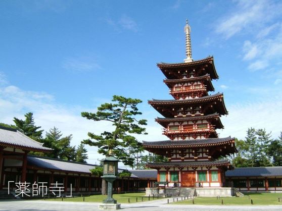 ＜C＞法隆寺・薬師寺・唐招提寺（1日コース/昼食付）／奈良交通