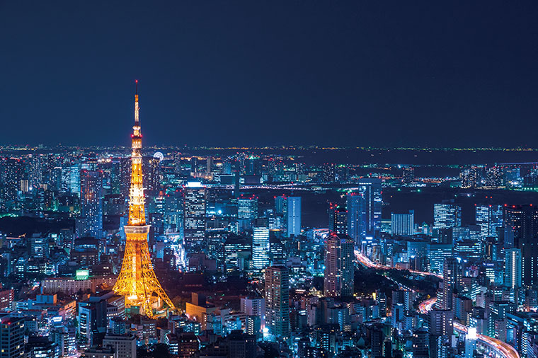 【B1314】【2階建てオープンバス】東京プレミアムナイトドライブ（夜景の東京タワー）