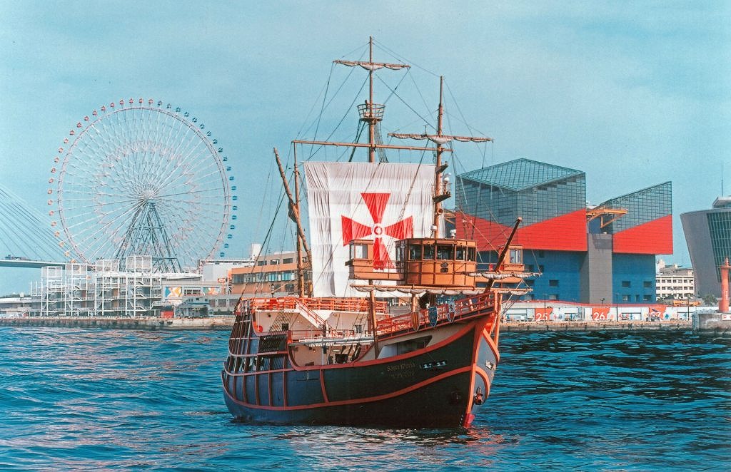 ～大阪ベイエリア～海上からの雄大な眺めを満喫！サンタマリア大阪湾クルーズ＆ランチ