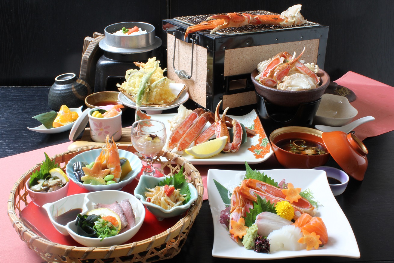    ＜日帰り・かにバスの旅＞久美浜温泉・湯元館【かにスペシャル会席】／温泉入浴付