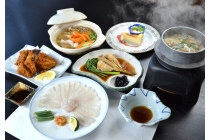 【名古屋駅発】＊日帰り昼食付＊『知多美浜の旅館でいただく　ふぐづくし会席』