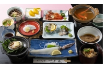 【名古屋駅発】＊日帰り昼食付＊『福井　活イカ・あわび越前夏会席とご当地ひんやりスイーツ』