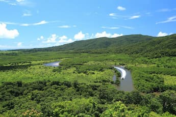 【安栄観光・＜C＞西表島仲間川＆由布島2島周遊（昼食付）】