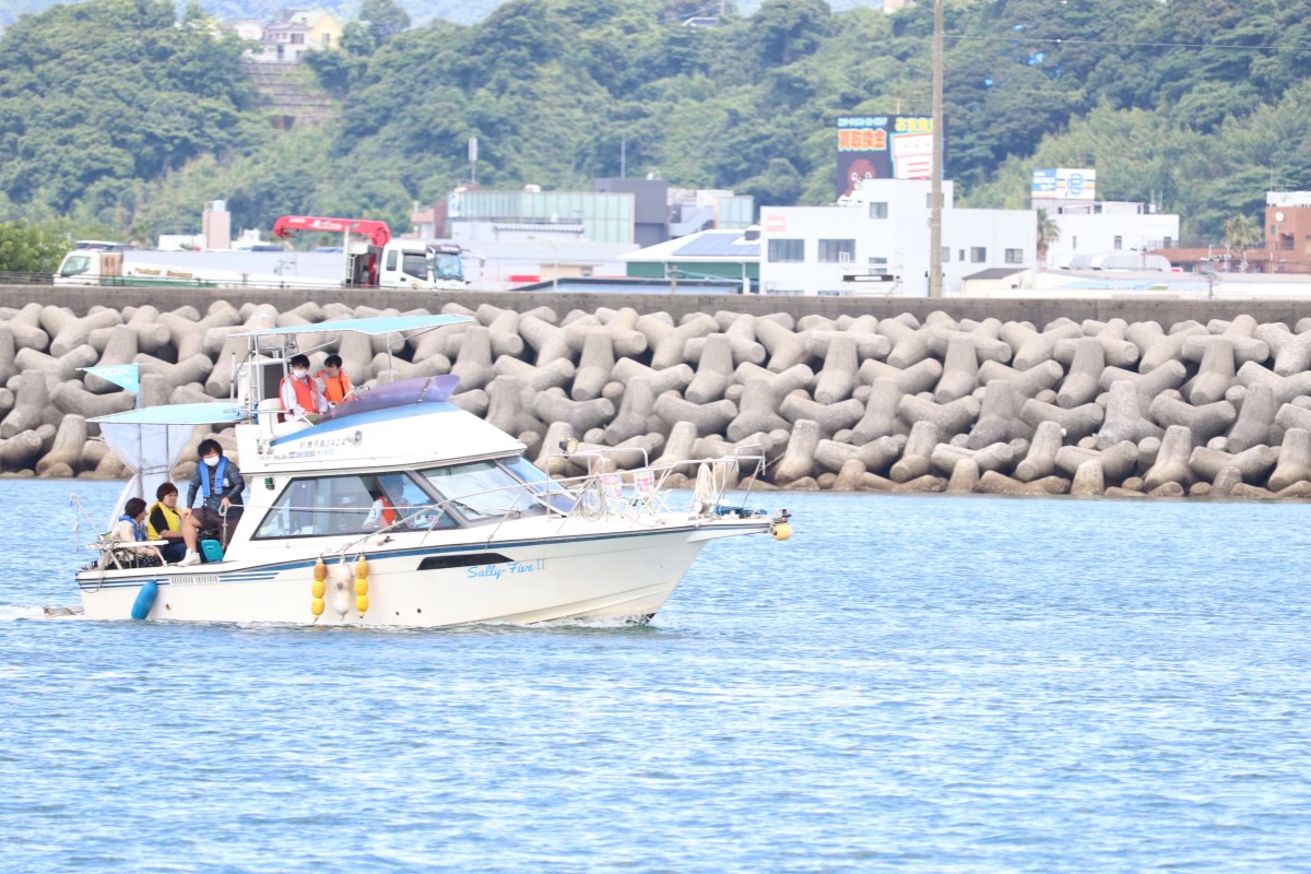 海上タクシー（鹿児島本港区→隼人新港）