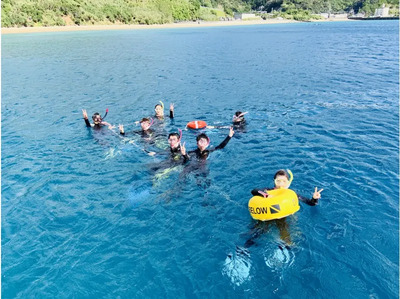 【奄美大島・南部・シュノーケリング】お手軽シュノーケリング体験・ビーチから奄美大島の海をのぞいてみよう！