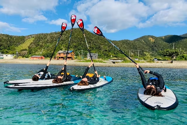 【奄美大島・南部】奄美の海を自由に楽しむSUPレンタル（１時間）・ガイド同行なし