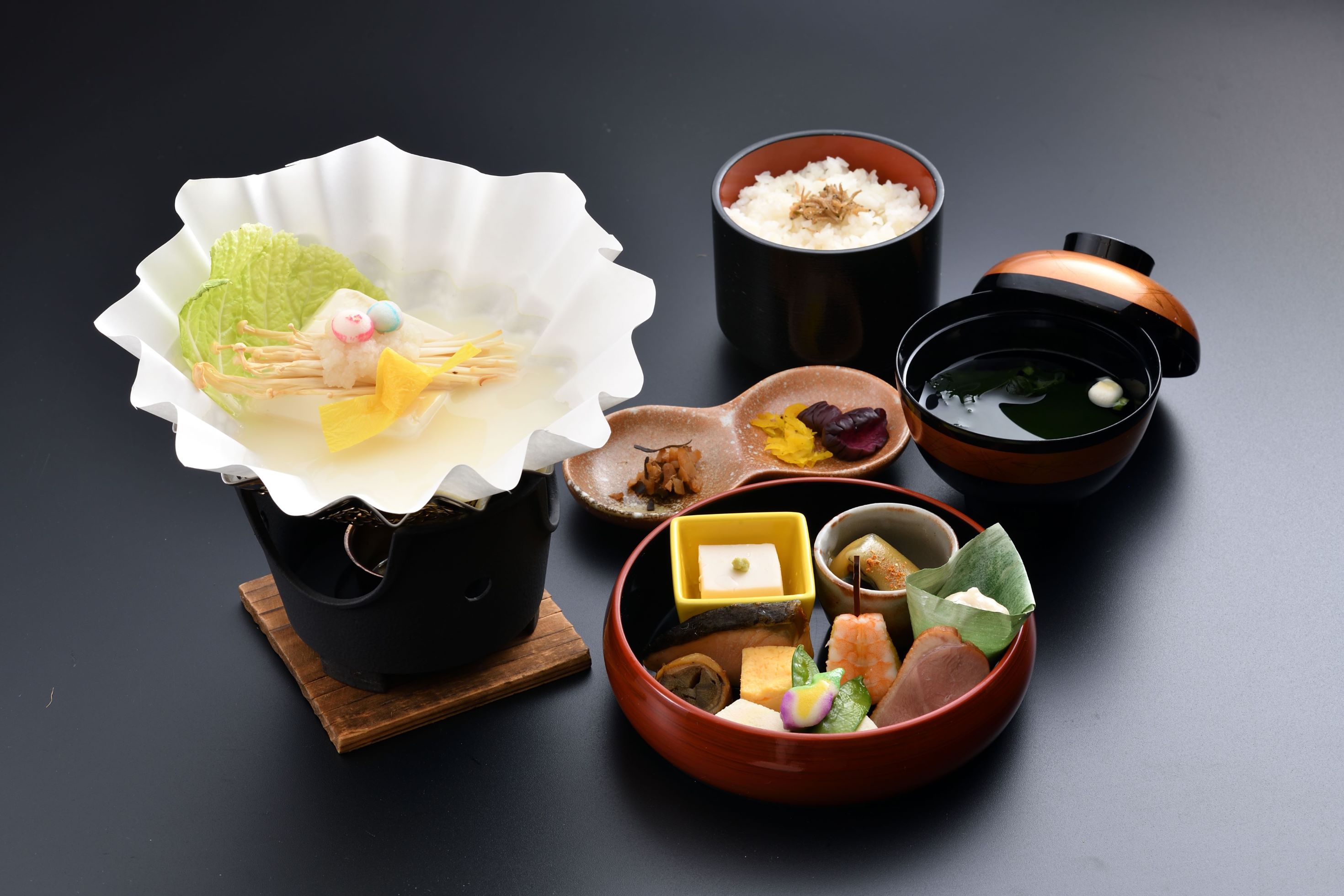 本格おとうふ・京七味作り体験＋創作京料理ランチ