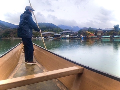 京都・嵐山の屋形船プラン予約