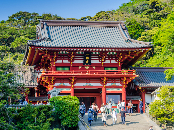歴史と文化の鎌倉ツアー！鎌倉大仏＆江ノ島＆鶴岡八幡宮！江ノ島電鉄乗車券付