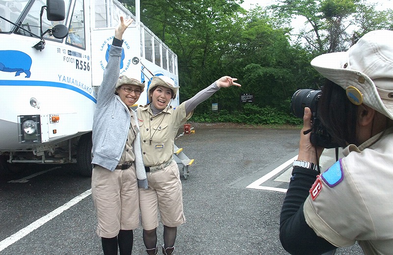 山中湖 KABAツアーの流れ