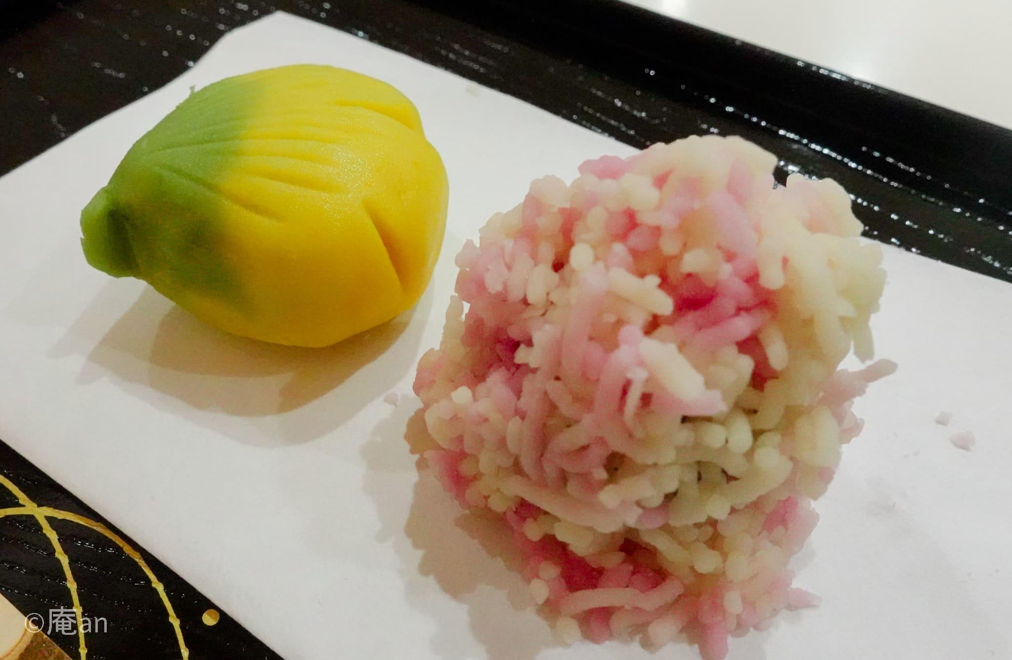 14時30分スタート 季節の練り切り和菓子作り体験 2種類 旅プラスワン