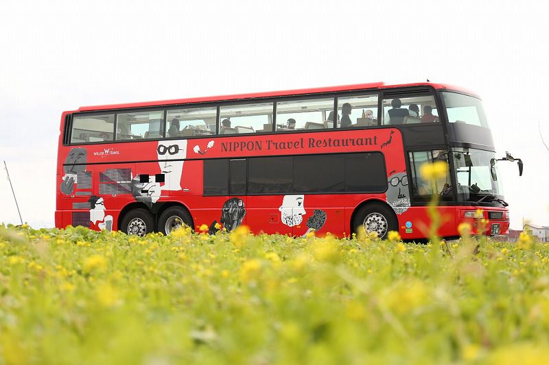 期間限定！２階建て「レストランバス」の旅